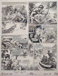 Michael Hubbard - Jane Bond - Secret agent - Planche originale