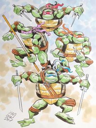 Jim Lawson - Les Tortues Ninja - TMNT - Jim Lawson - Original Illustration