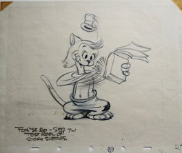 Walt Disney - Pinocchio - Planche originale