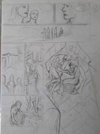 Francesco Trifogli - "le feu de Thésée" tome 2 page 55 - Original art