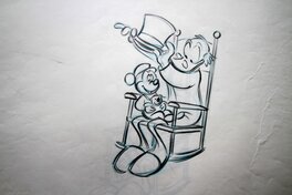 Glen Keane - Le Noël de Mickey - Planche originale