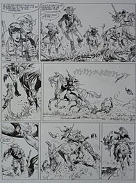 Planche originale - Comanche-T2 Les guerriers du désespoir