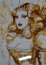 Olivier Ledroit - Duchesse Titania - Original Illustration