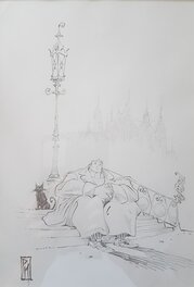 Paolo Mottura - Carême - Original Illustration