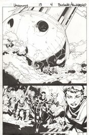 Uncanny X-men -  Cyclops, Future Jubilee, Magneto, Emma Frost, Magik, & Future Colossus Splash