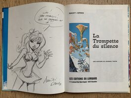 Dédicace dans l’album.