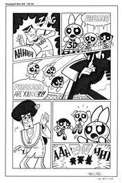 Troy Little - Powerpuff Girls #10 pg 04 - Troy Little (IDW) - Comic Strip