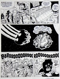 Julien/CDM - Cosmik Roger – Tome 1 – Page 5 – Première Histoire – Julien Solé- CDM - Planche originale