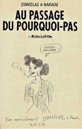 Stanislas - Dédicace "Au passage du Pourquoi-pas", 1ère édition