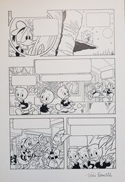 Planche originale Donald Comic Art