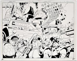 Manuel Garcia - Countdown (Apokolips) - Planche originale