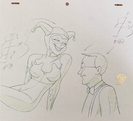 Bruce Timm - Harley Quinn - Comic Strip