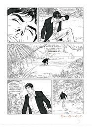 Bruno Brindisi - Dylan Dog n 250, tav 3 - Planche originale