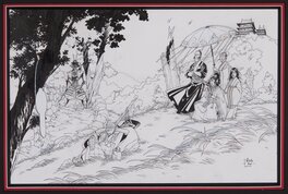 Illustration jaquette coffret volume 3 le cycle de l'air