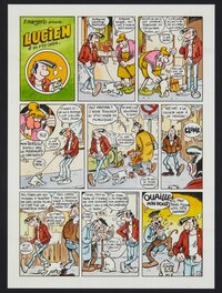 Lucien - Planche originale