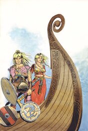 Akarad Natalma Illustration affiche Andresy BD 1996