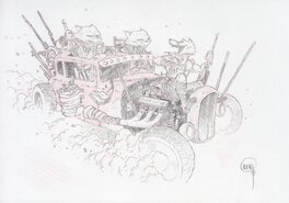Álvaro Iglesias - Allez - Original Illustration