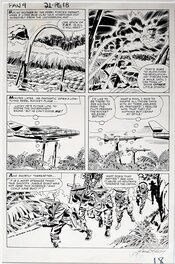 Les 4 Fantastiques - Planche originale