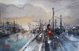 Jean-Paul Krassinsky - Ferroviaire - Original Illustration