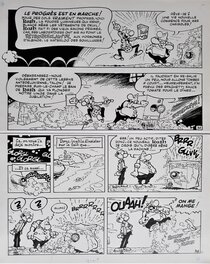 Greg - Achille Talon : « Porte-drapeau-lueur... » - Comic Strip