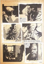 Arturo Del Castillo - Garrett 24th, Misterix nº 772,  30/08/1963, pag. 5 - Planche originale