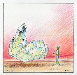 Amadouer un cristal des plaines...