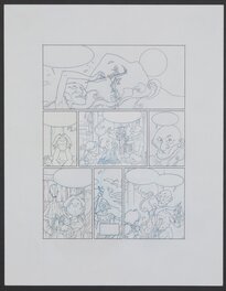 Augustin - Alim le Tanneur - Planche originale