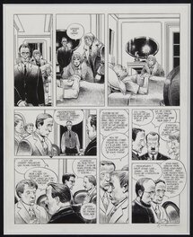 Enki Bilal - La Ville qui n'existait pas page 19 - Planche originale