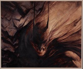 Mikaël Bourgouin - Batman - Illustration originale