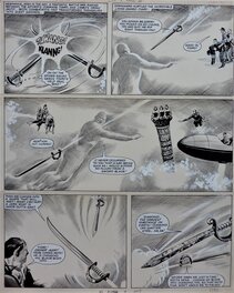 Reg Bunn - The Spider - Comic Strip