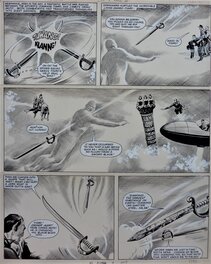 Reg Bunn - The Spider - Planche originale