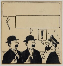 Hergé - Case Tintin - Comic Strip