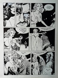 Jordi Bernet - Jordi Bernet  -  Belle et la bête pag 27 - Planche originale