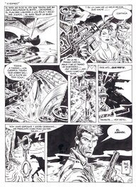 Planche originale - Jordi Bernet - Kraken pag 10