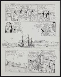 Patrice Pellerin - L'epervier - Corsaire du Roy - Planche 21 - Comic Strip