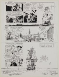 Patrice Pellerin - L'epervier - Corsaire du Roy - Planche 33 - Comic Strip