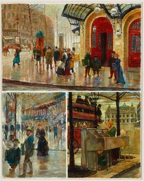 Gradimir Smudja - Van Gogh  --- planche non publiée - Planche originale
