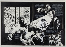 Claire Wendling - Les lumières d'Amalou - Planche originale