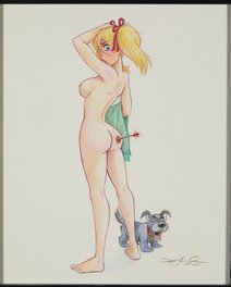 Dean Yeagle - Pin up - Illustration originale