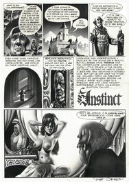 Corben, Creepy "Instinct". Page titre