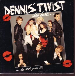 Dennis’ Twist groupe de musique pop. Composé d'auteurs de bande dessinée des Humanoïdes Associés : Philippe Poirier, Dodo,Denis Sire, Michèle, Marie Jo, Doc Guyot, Vuillemin, F.Margerin et J-C Denis Dennis’ Twist groupe de musique pop. Composé d'auteurs de bande dessinée des Humanoïdes Associés : Philippe Poirier, Dodo,Denis Sire, Michèle, Marie Jo, Doc Guyot, Vuillemin, F.Margerin et J-C Denis