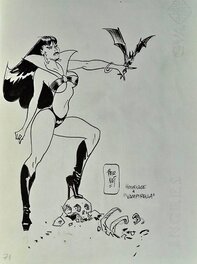 Jordi Bernet - Jordi Bernet - Vampirella - Illustration originale