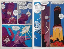 Pages 50 et 51 de l'édition de 1990. Couleurs John Wellington et Marc Chiarello