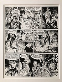 Planche originale - Hermann, Comanche , Les Guerriers du désespoir 1973