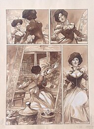 Fabrice Meddour - Blanche neige - Planche originale