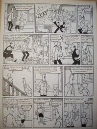 Jef Nys - Jommeke 1: De jacht op een voetbal - 1959 - Planche originale