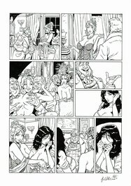 Gabriele di Caro - Les Arcanes de la Maison Fleury - Tome 1 Le Rossignol , planche 18 - Comic Strip