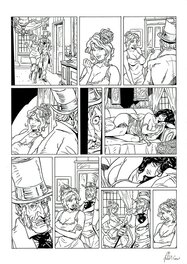 Gabriele di Caro - Les Arcanes de la Maison Fleury - Tome 1 Le Rossignol , planche 9 - Comic Strip