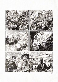 José Ortiz - Tex, El Oro del Sur, pág 14 - Comic Strip