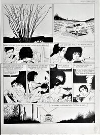 Renaud - Santiag t 2 La gardien de la  nuit pl 17 - Planche originale